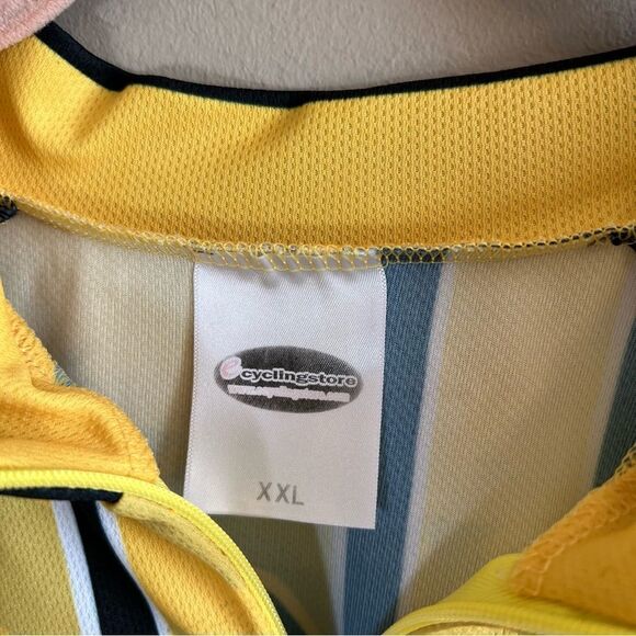✨ Cycling Store Yellow Share the Road Jersey XXL - Picture 3 of 9
